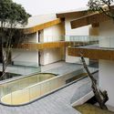 Nanshanli Hotel / Linjian Design Studio - Renovation, Courtyard, Facade, Handrail