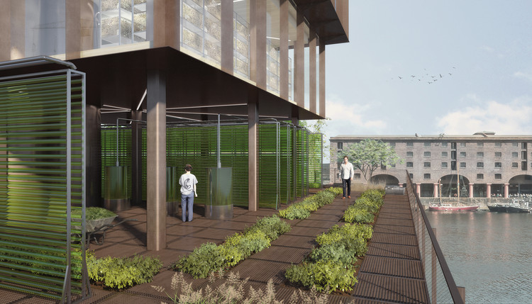 Studio NAB designs a Floating Urban Farming Tower for Future Cities - Image 3 of 13