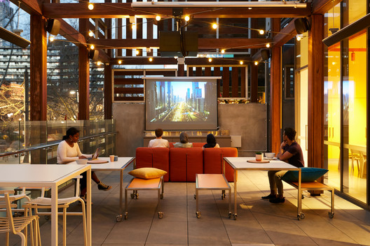 Scape Swanston / Denton Corker Marshall Scape Swanston / Denton Corker Marshall - Interior Photography, Table, Chair