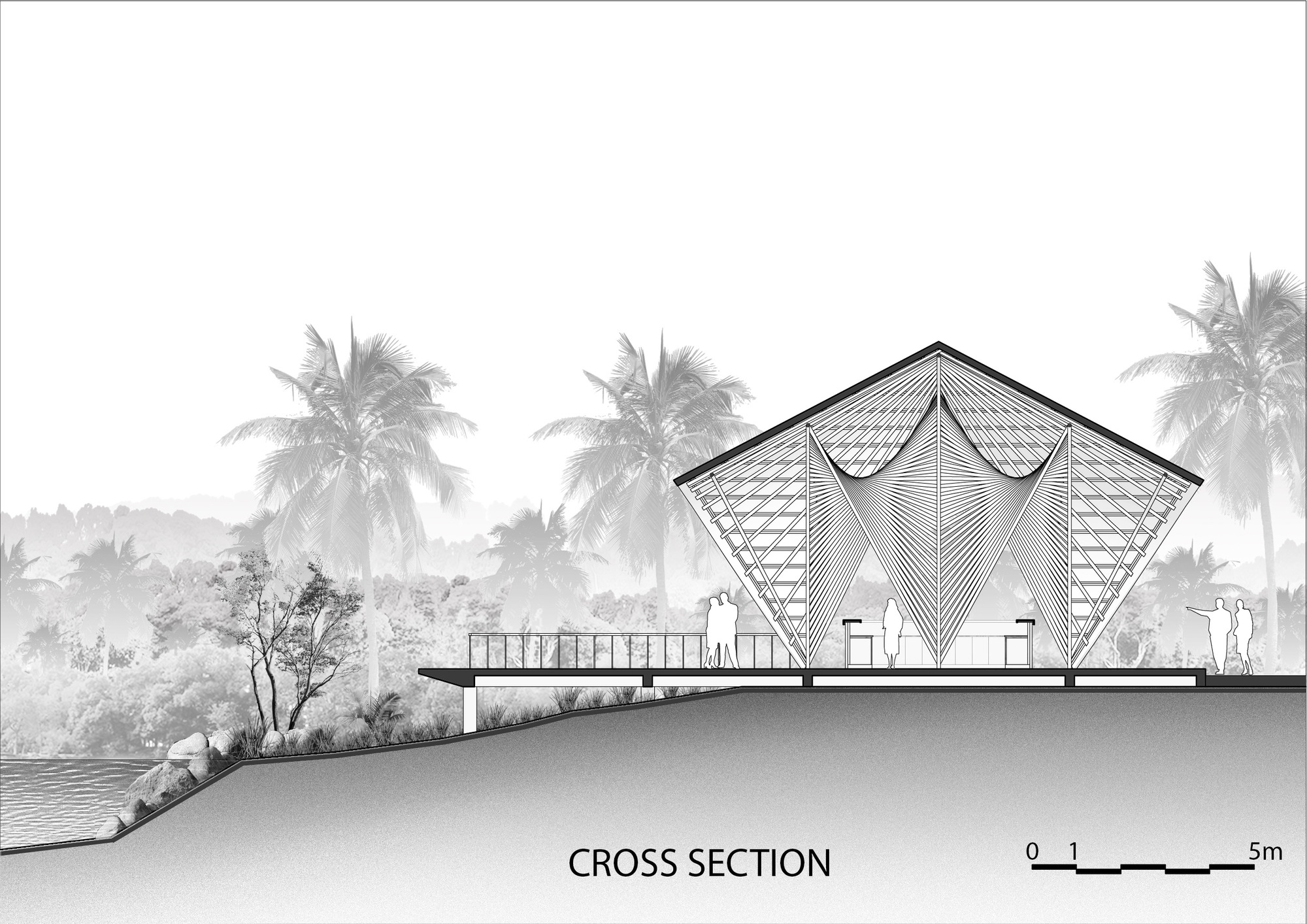 Gallery of Flamingo Bamboo Pavilion / BambuBuild 19