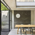 Lauriston Road / Gundry + Ducker - Residential, Courtyard, Door, Facade, Beam, Table, Chair