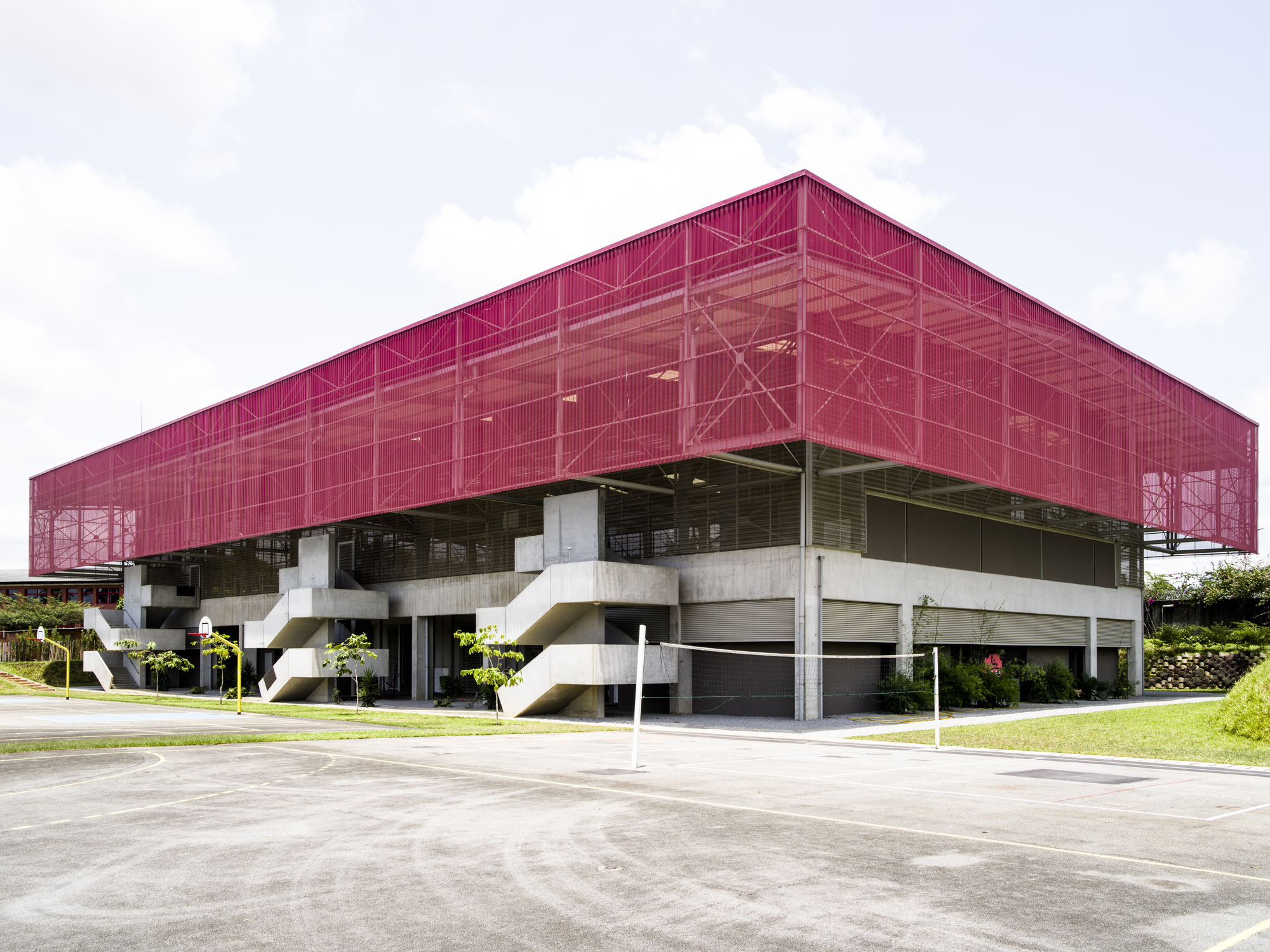 Gymnasium, Blaise Pascal High School / Koffi & Diabaté Architectes