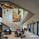 Peter Hall Performing Arts Centre / Haworth Tompkins - Interior Photography,  Performing Arts Center , Facade, Table, Chair, Bench