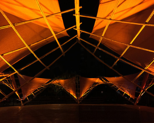 Exploring double curvature in bamboo structures to activate disused public spaces - Image 9 of 14
