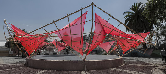 Exploring double curvature in bamboo structures to activate disused public spaces - Image 6 of 14