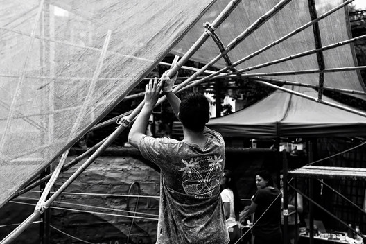 Exploring double curvature in bamboo structures to activate disused public spaces - Image 7 of 14