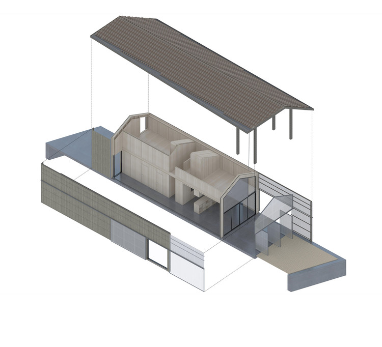 60 Best Residential Axonometric Drawings - Image 25 of 59