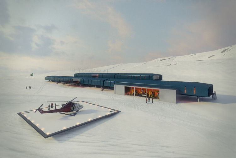 Comandante Ferraz Station, designed by Estúdio 41, is ready for inauguration in Antarctica - Image 2 of 3
