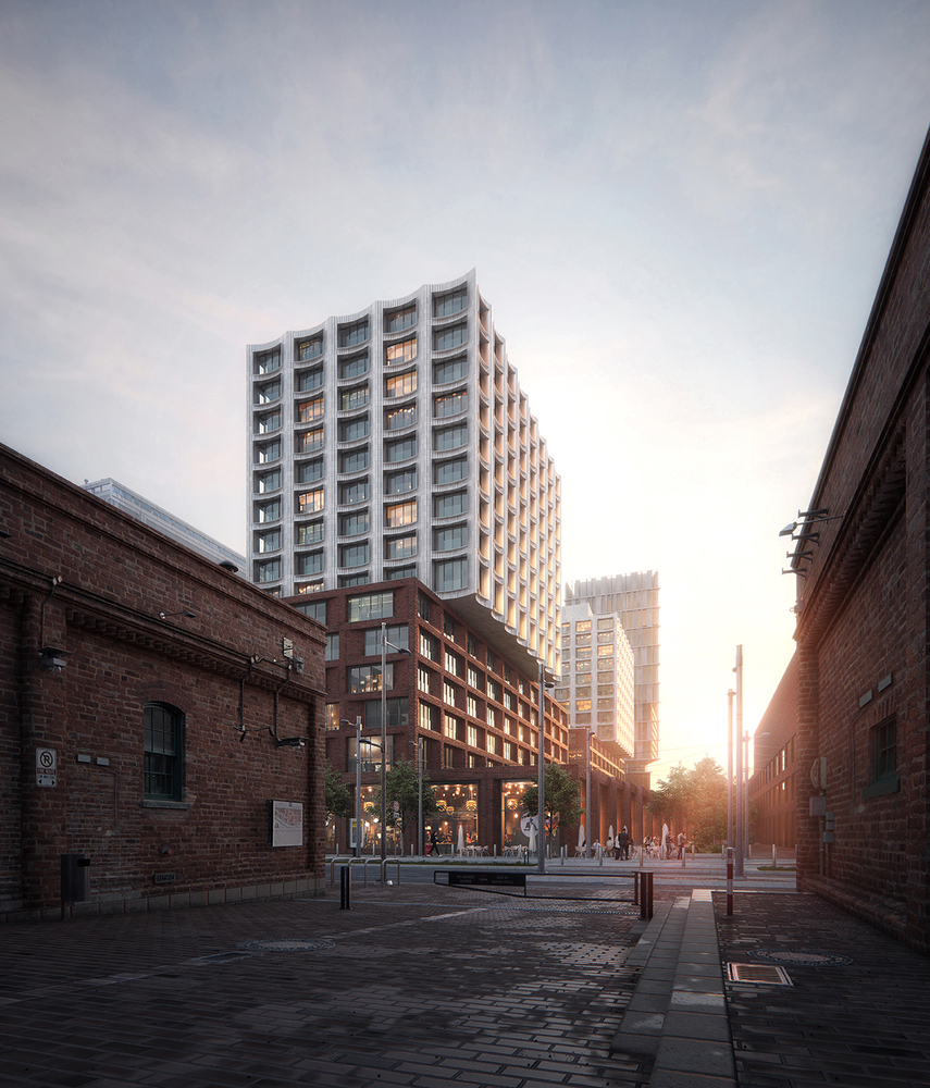 Gallery Of Cobe Designs Affordable Housing Project For Downtown