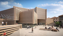 Kengo Kuma's Stacked Timber Museum in Turkey Opens in June