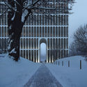 Tsimailo Lyashenko and Partners Design Arching Residential Building in Moscow - Image 1 of 4