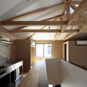 House of Light Truss / Ikeda Yukie Ono Toshiharu Architects - Interior Photography, Kitchen, Windows, Countertop, Beam