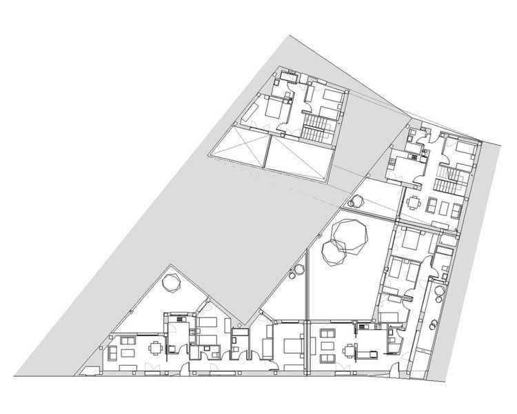 社会住宅：45个项目的立面与平面展示 - 19 的图像 123