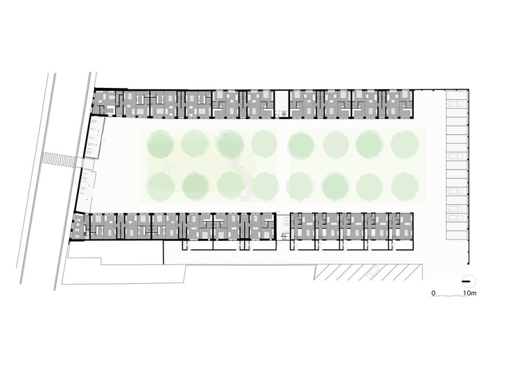 Vivienda social: 60 ejemplos de arquitectura en planta  - Imagen 46 de 123