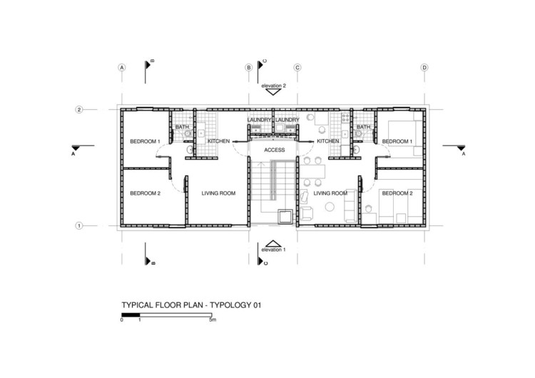 Planta - Urbanização do Jardim Vicentina / Vigliecca & Associados