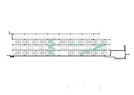Escuela Bancaria y Comercial Guadalajara / Ignacio Urquiza, Bernardo Quinzaños, Centro de Colaboración Arquitectónica + Rodrigo Valenzuela Jerez + Camilo Moreno Escuela Bancaria y Comercial Guadalajara / Ignacio Urquiza, Bernardo Quinzaños, Centro de Colaboración Arquitectónica + Rodrigo Valenzuela Jerez + Camilo Moreno - Image 27 of 29