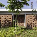 The Buzz.ar Community Center / Eleena Jamil Architect - Exterior Photography, Brick, Facade