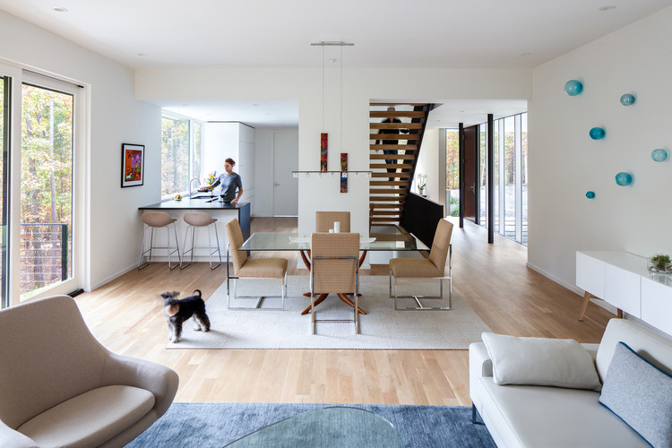 Merkel Cooper Residence / in situ studio - Table, Sofa, Chair, Windows