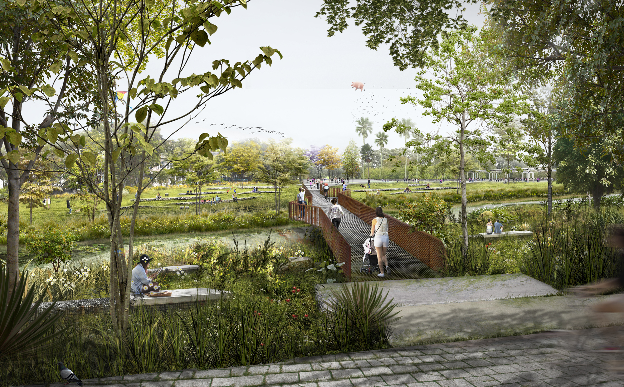 Galería de Conoce el proyecto ganador para el corredor ambiental urbano