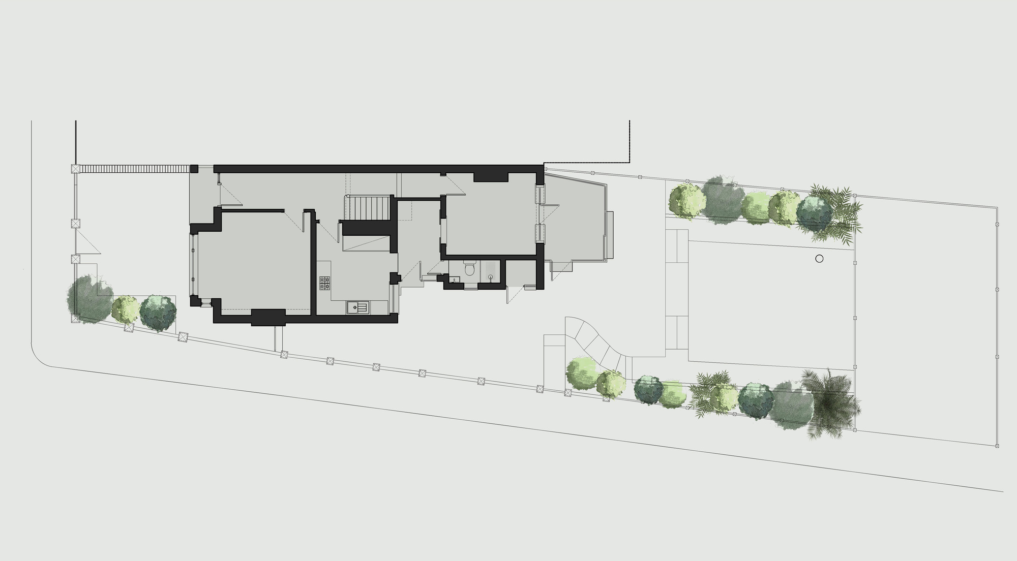 Gallery of Charcoal House / Yellow Cloud Studio 15