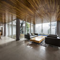 House of  P&T / SILAA + BHA - Interior Photography, Houses, Beam, Table, Chair