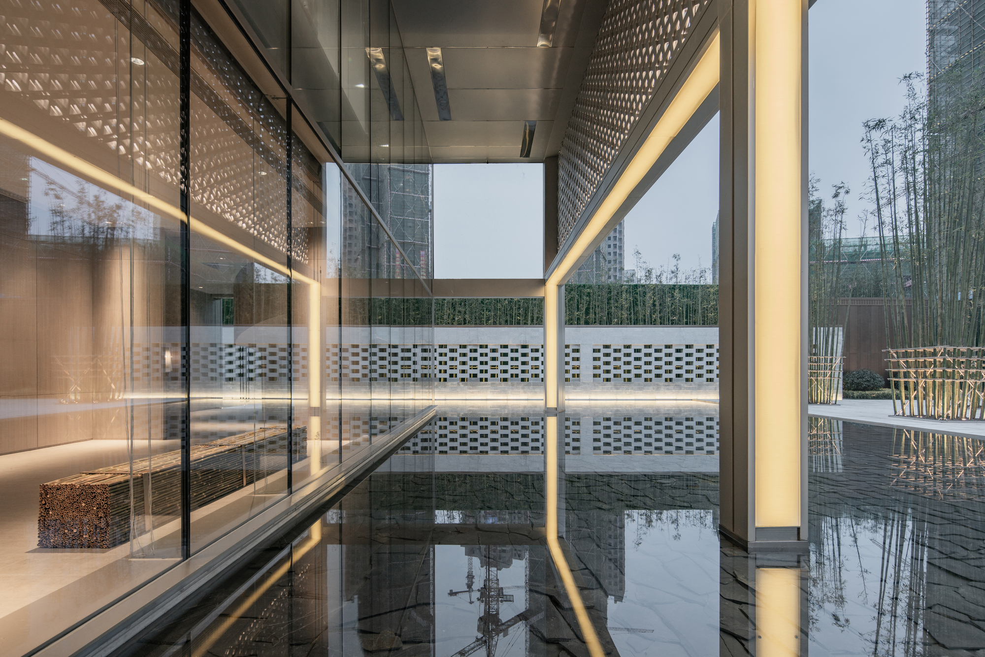 画廊 重庆万科翡翠公园 / 上海日清建筑设计 - 14