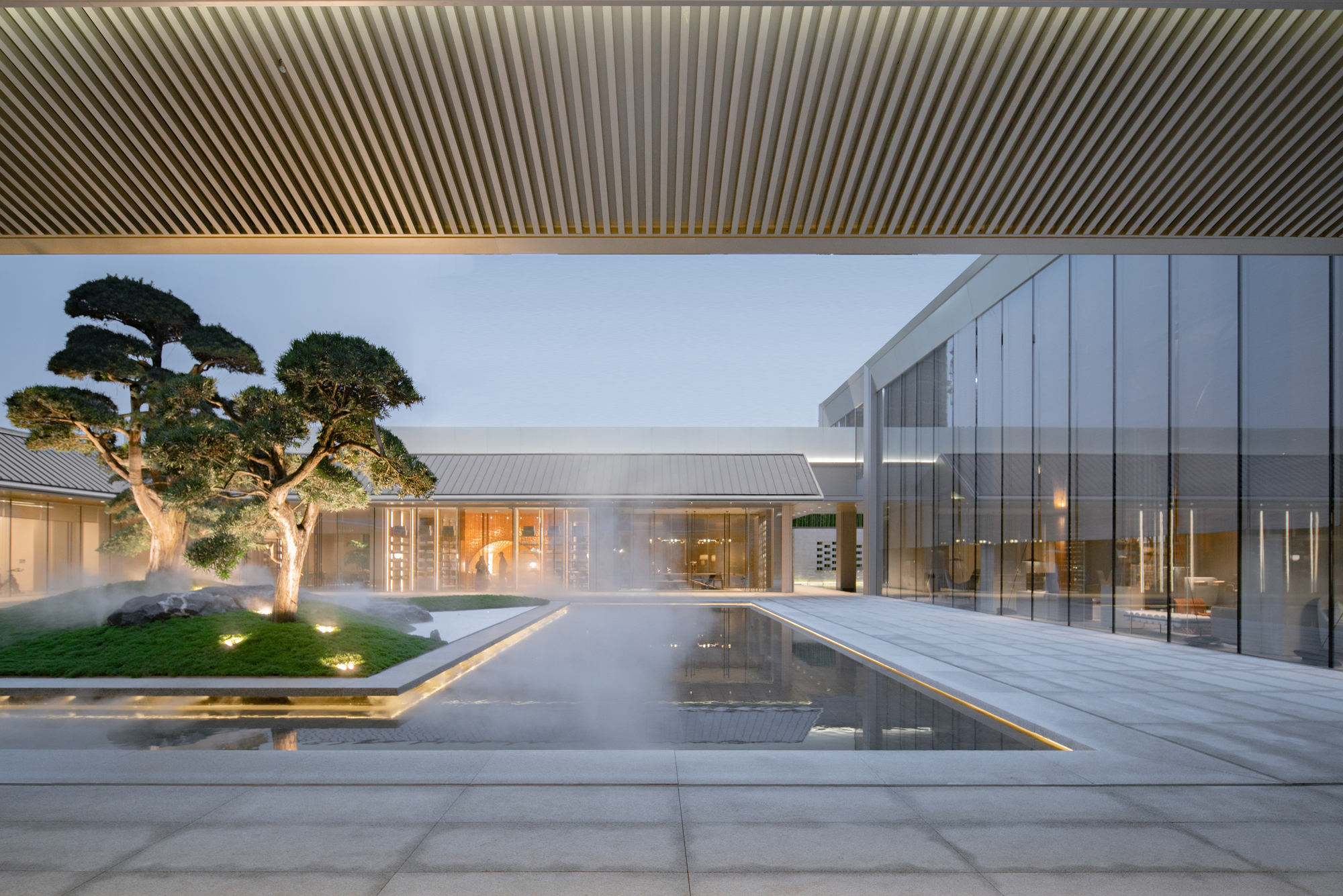 画廊 重庆万科翡翠公园 / 上海日清建筑设计 - 18