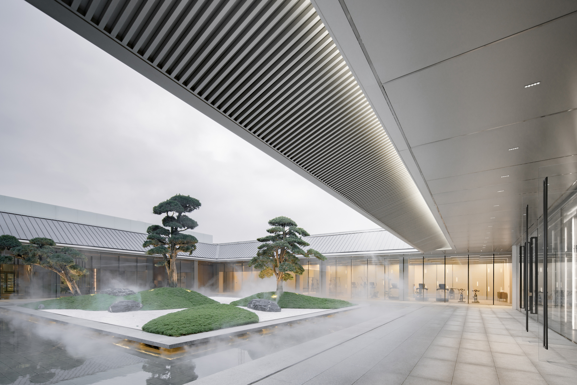 画廊 重庆万科翡翠公园 / 上海日清建筑设计 - 6