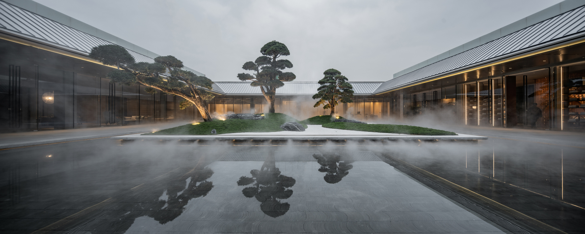 画廊 重庆万科翡翠公园 / 上海日清建筑设计 - 4