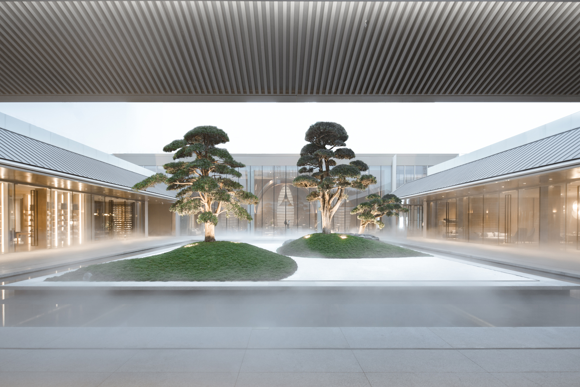 画廊 重庆万科翡翠公园 / 上海日清建筑设计 - 19
