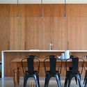 K House / Ben Walker Architects - Interior Photography, Table, Chair, Wood