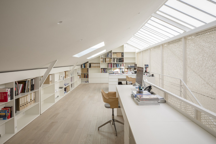 Archives Antoni Clavé / Kengo Kuma & Associates - Shelving, Table, Chair