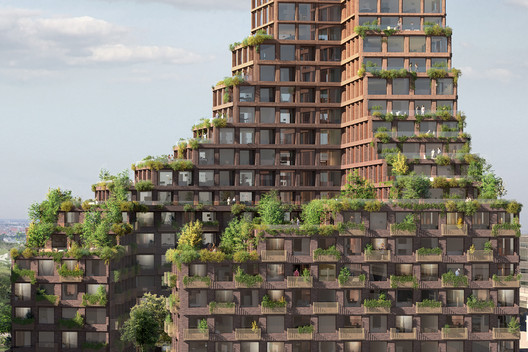Third Nature and Lendager Group Design Upcycled High-Rise for Copenhagen Third Nature and Lendager Group Design Upcycled High-Rise for Copenhagen - Image 2 of 12