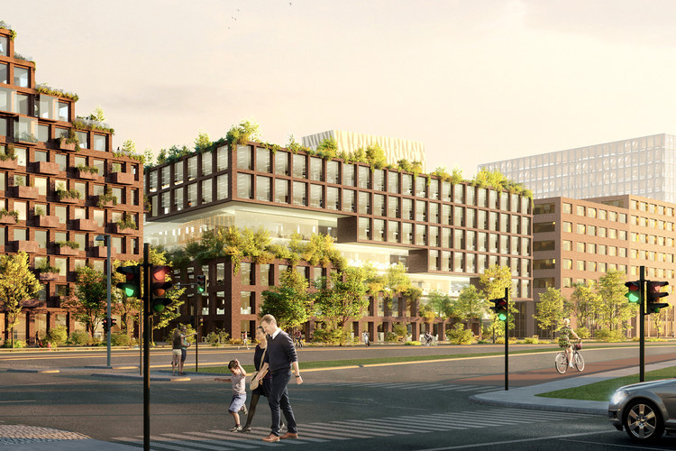 Third Nature and Lendager Group Design Upcycled High-Rise for Copenhagen - Image 3 of 12