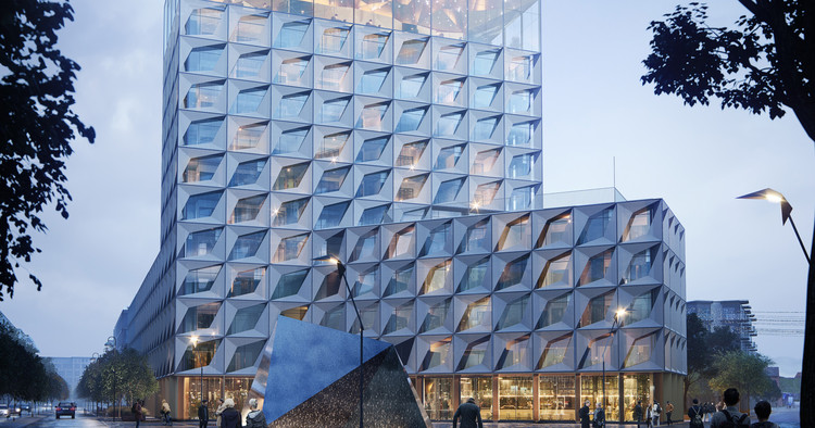 Liljewall Arkitekter's "Fabric" Hotel is Inspired by Västerport's Sailing History, © Liljewall arkitekter