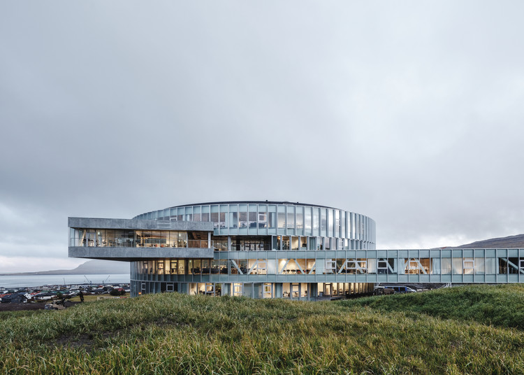 BIG's Vortex-Shaped Glasir College Opens in the Faroe Islands - Featured Image