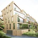  NL Architects + STUDYO 为法兰克福设计梯田式经济适用房 - Image 3 of 4