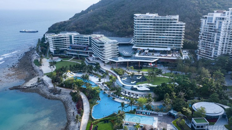 Jw Marriott Hotel Sanya Dadonghai Bay Wr Group Archdaily