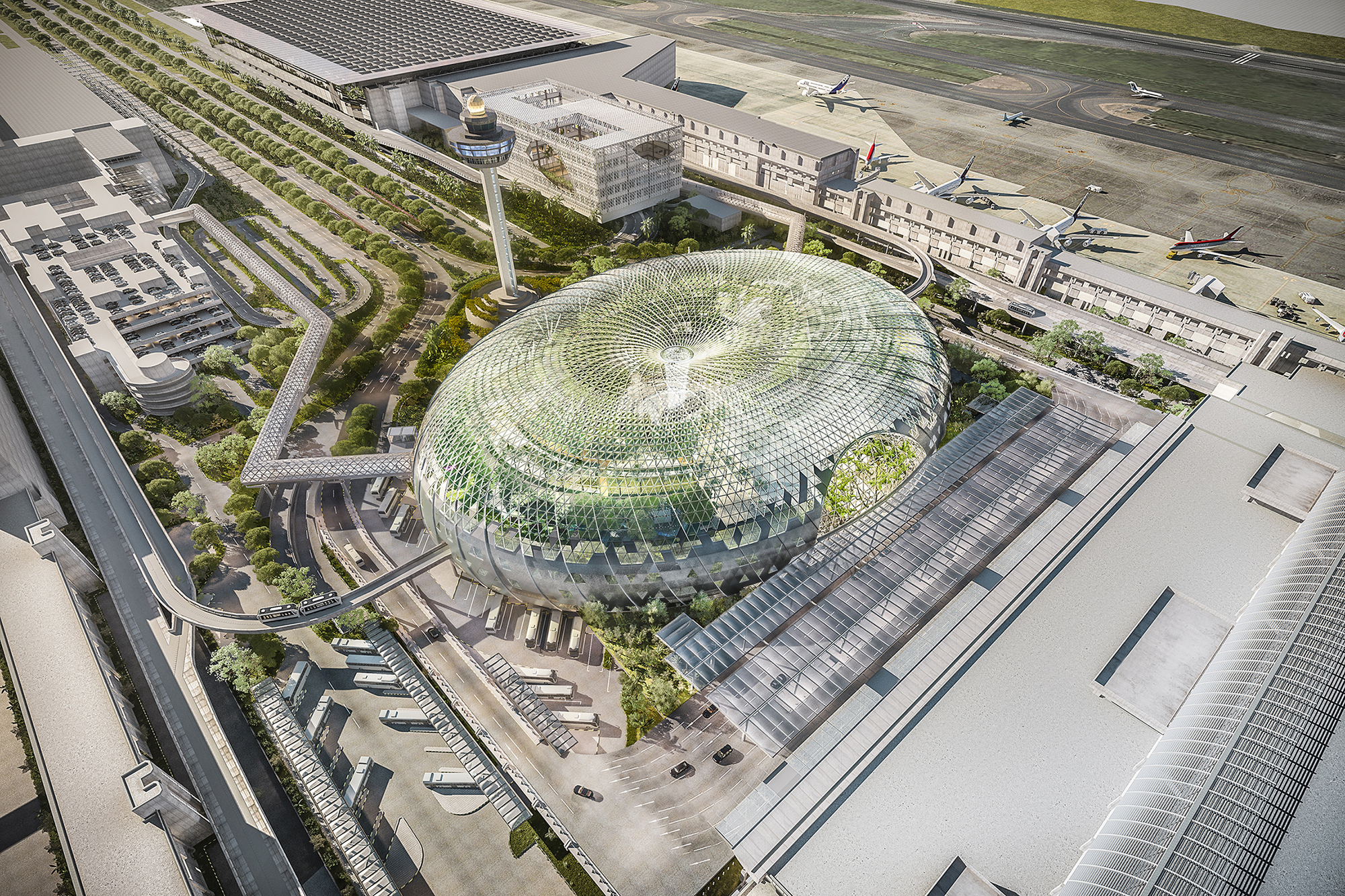 Gallery Of Jewel Changi Airport Safdie Architects 13 Gallery Of Jewel Changi Airport Safdie Architects 13