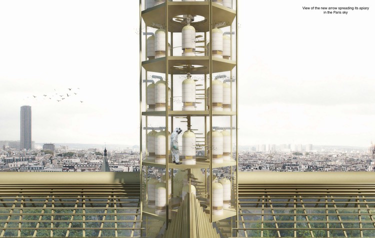 Studio NAB Designs a Greenhouse Roof for Notre-Dame - Image 3 of 3