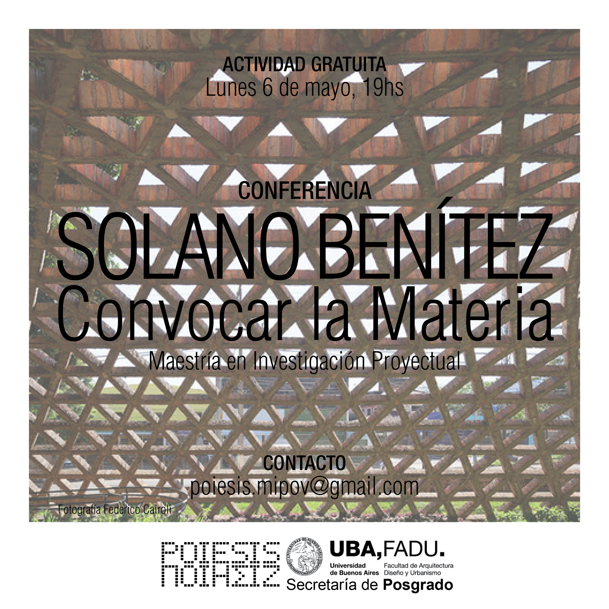 Conferencia de Solano Benítez: 