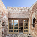 Valldaura Labs Rehabilitation / Guallart Architects - Exterior Photography, Windows, Brick, Facade