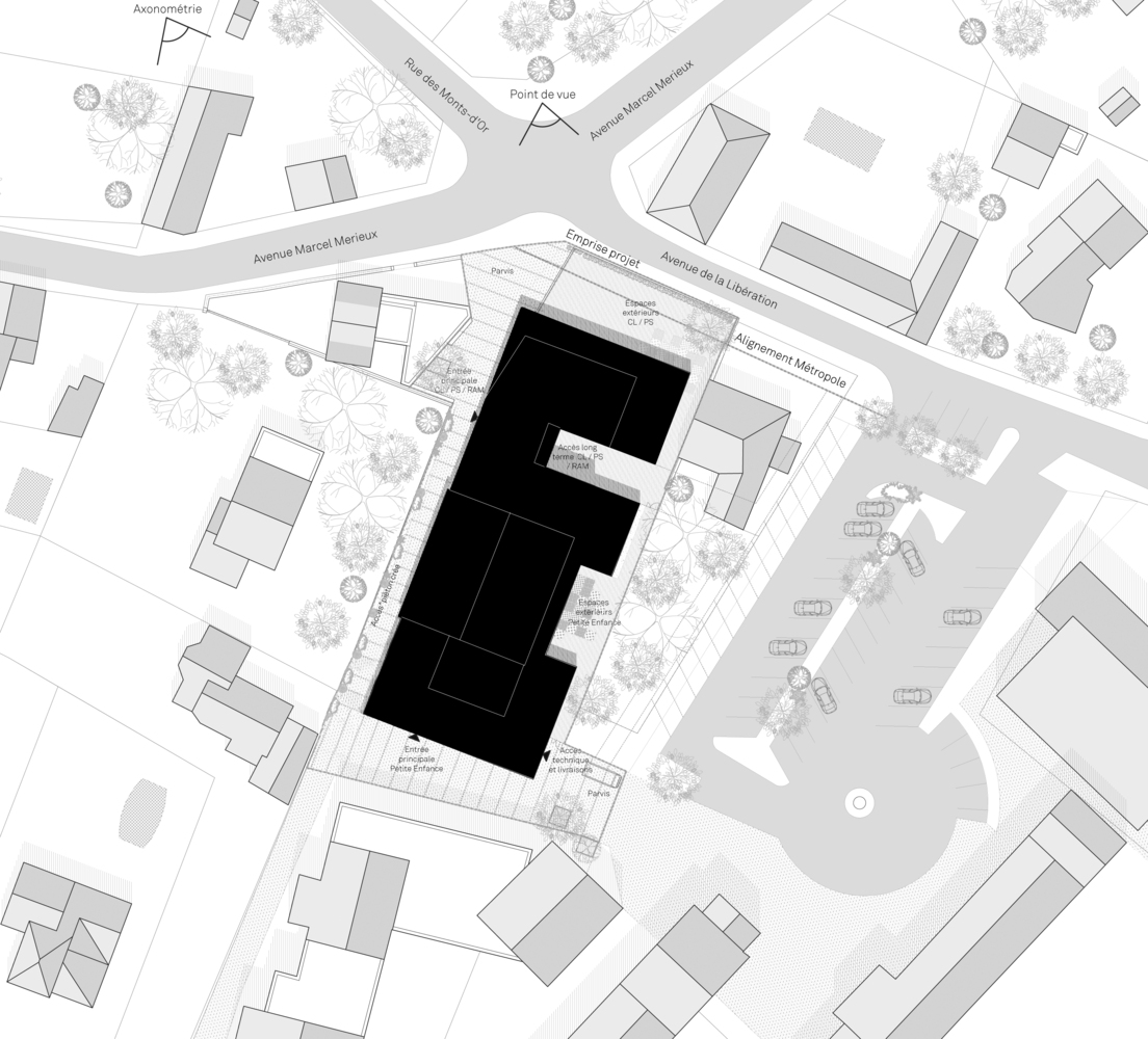 plan de maison en y