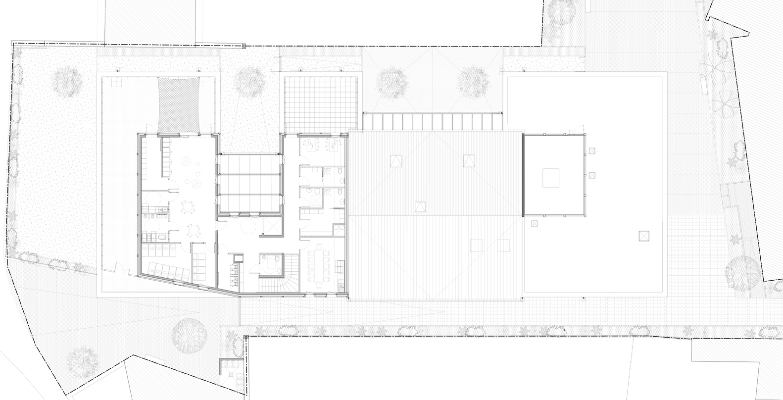 plan de maison en y