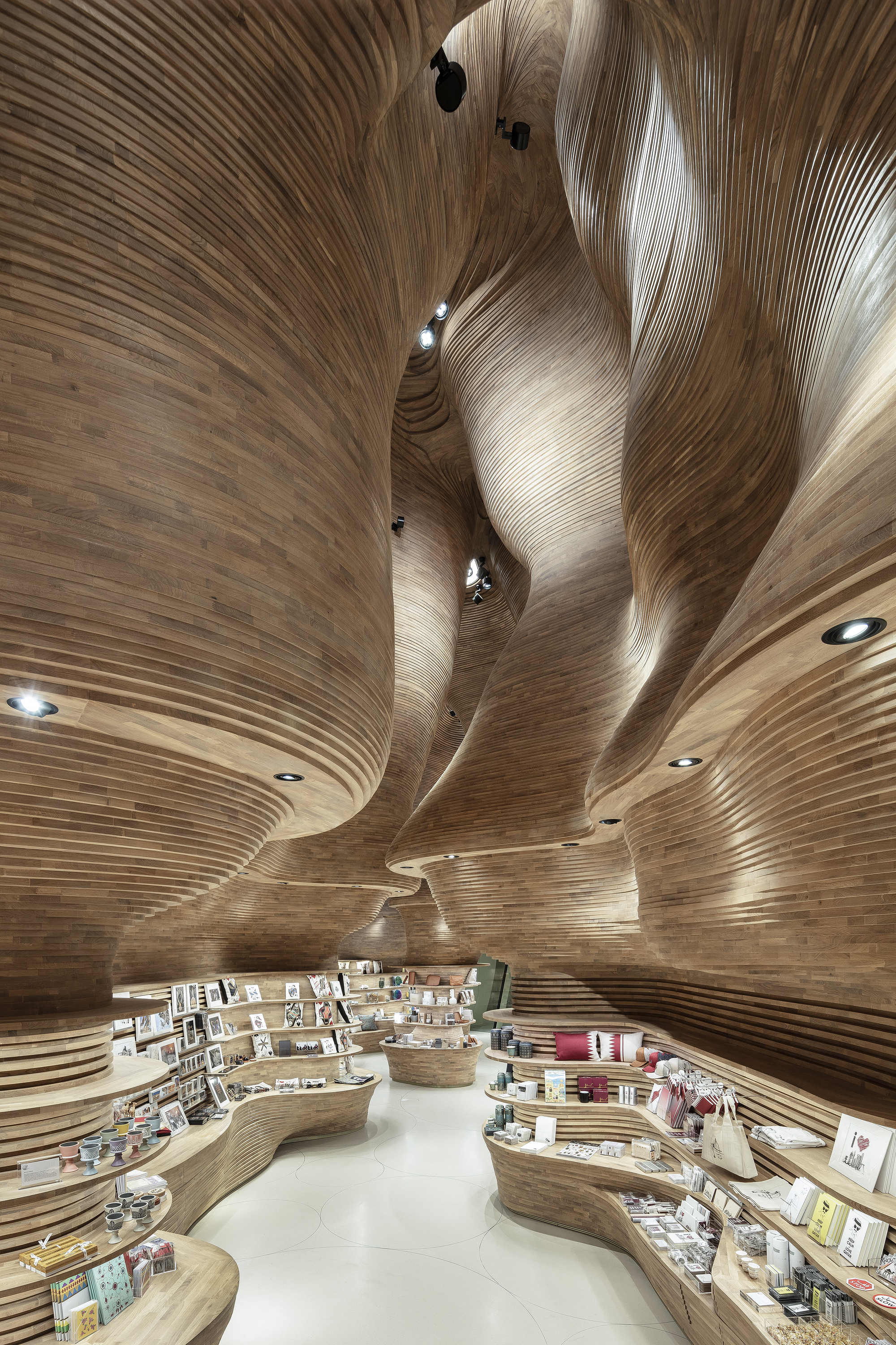 Gallery of National Museum of Qatar Shop Interiors / Koichi Takada