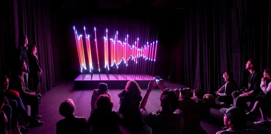 1024 architecture design Immersive Installations for Techno Exhibition in Paris - Image 14 of 19