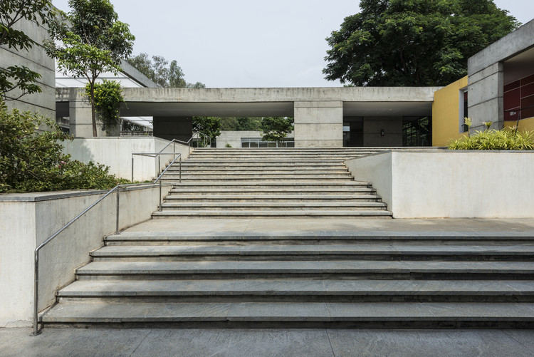 IIM Sports Center / Mindspace - Stairs, Windows, Facade, Handrail