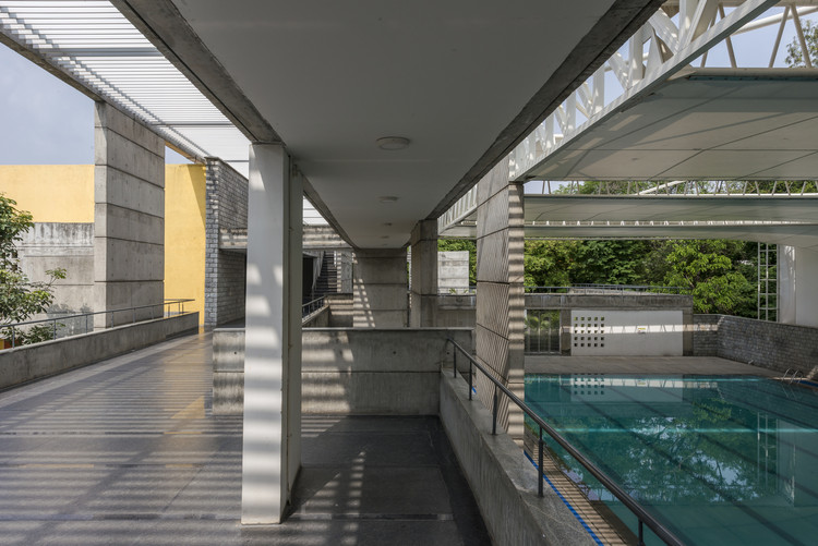 IIM Sports Center / Mindspace - Facade, Handrail