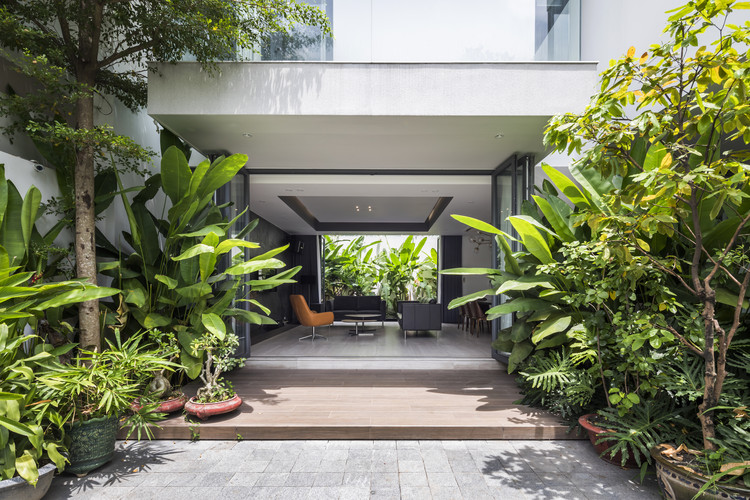 D9 House / Group A architects - Facade, Garden, Courtyard