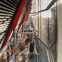 International Spy Museum / Rogers Stirk Harbour + Partners - Interior Photography, Stairs, Handrail, Steel